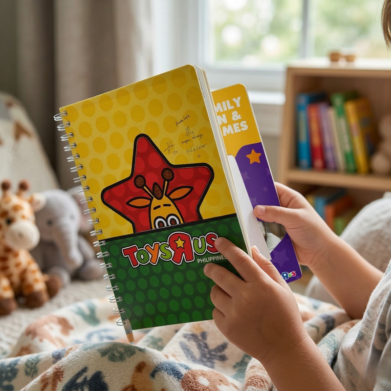 ToysRUs Philippines custom booklet – retail catalog printing