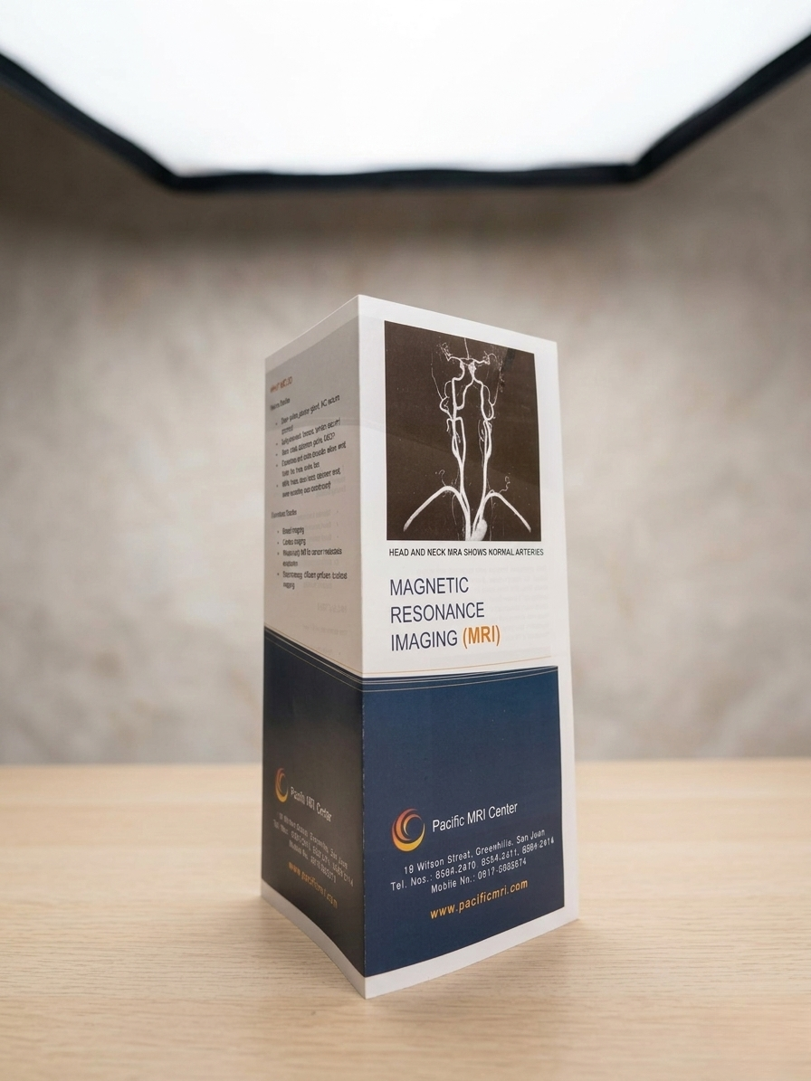 Compact bi-fold brochure for concise business messaging and corporate communication