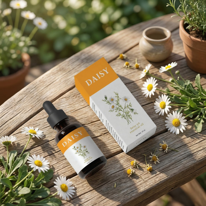 DAISY cosmetic box – elegant custom packaging for makeup and skincare products