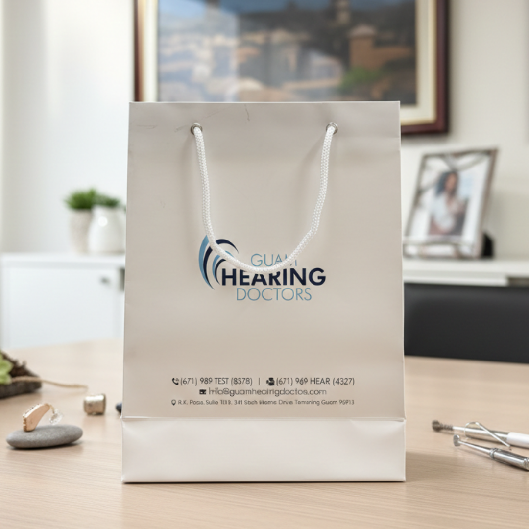 Executive paper tote bag – branded corporate gift bag with premium finish