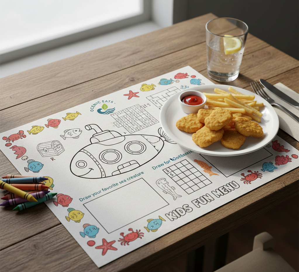 Kids placemat
