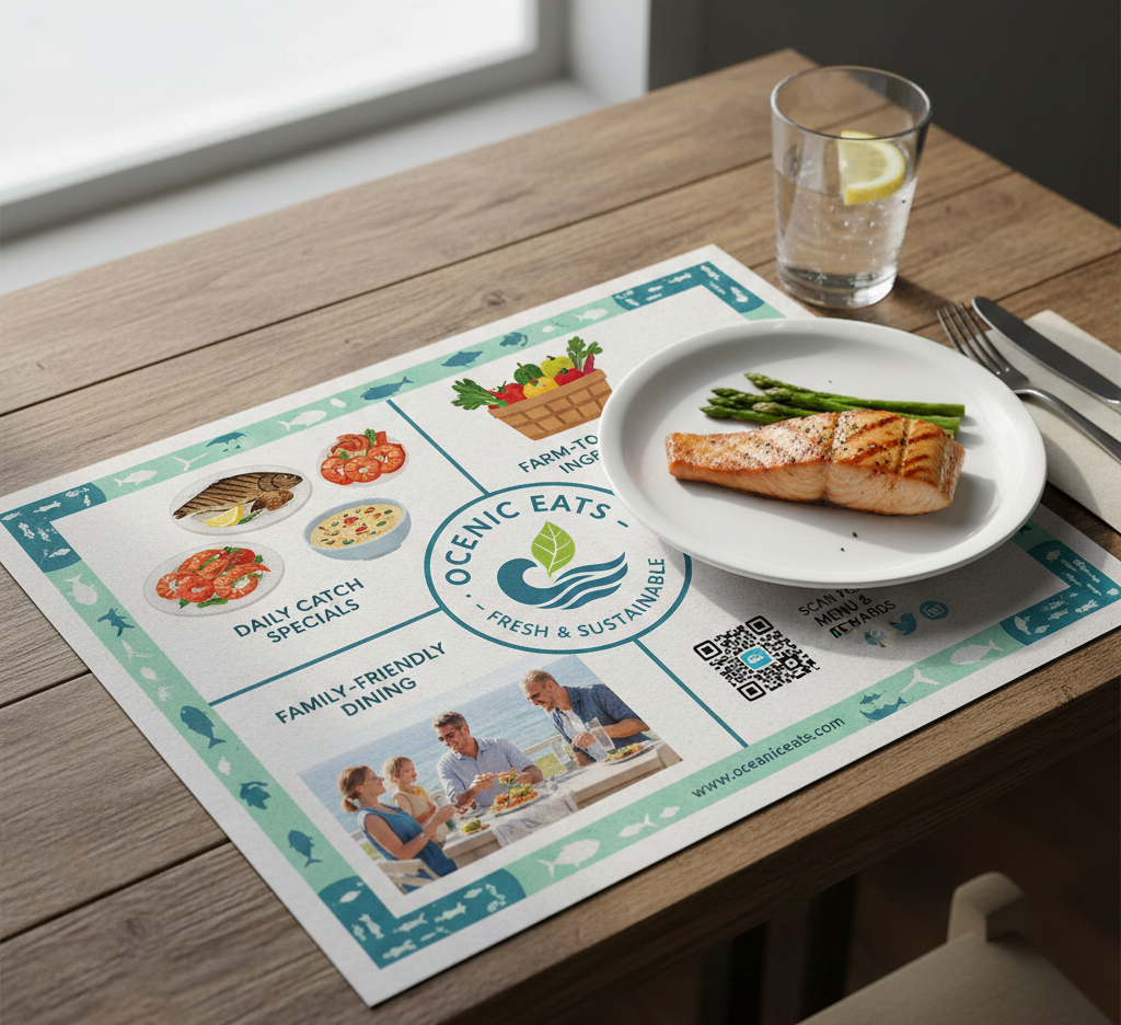 Promotional placemat